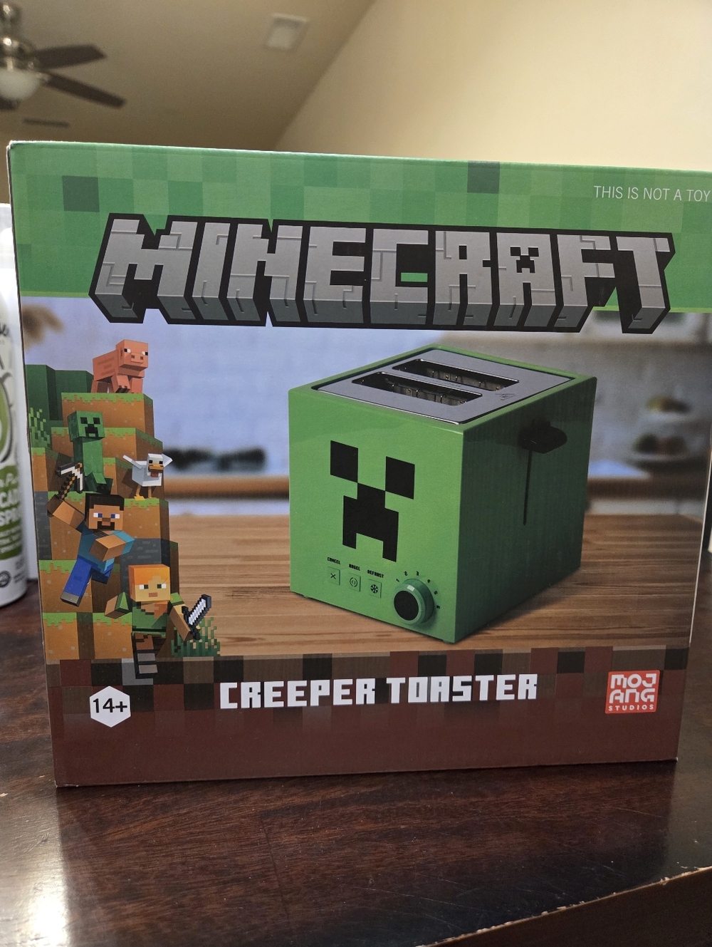 Minecraft Creeper Toaster - Green
